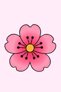 桜 描き 方 (1)