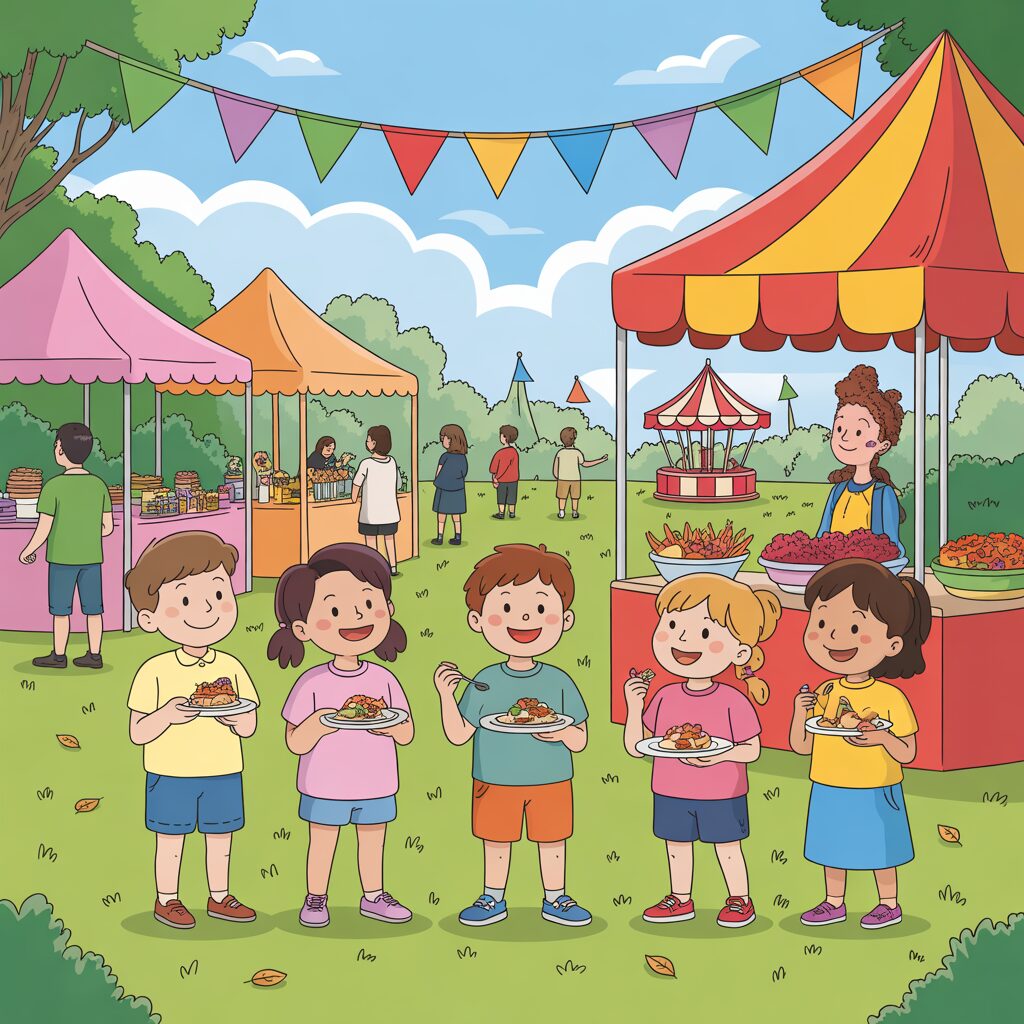 祭りの塗り絵
