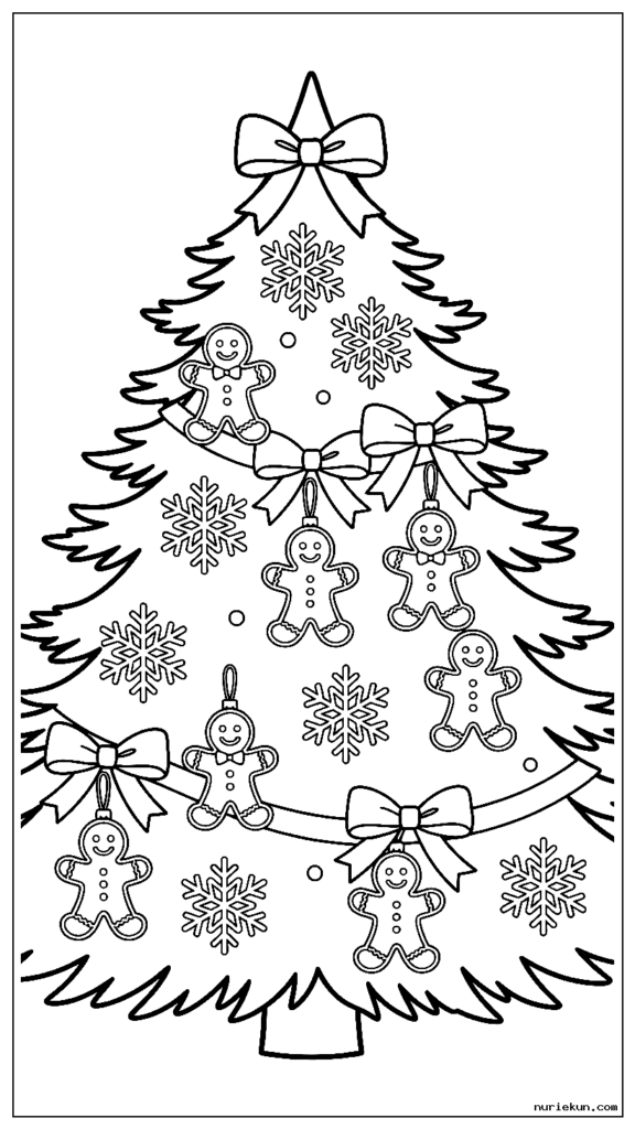 リボン弓で飾られたクリスマス ツリー
