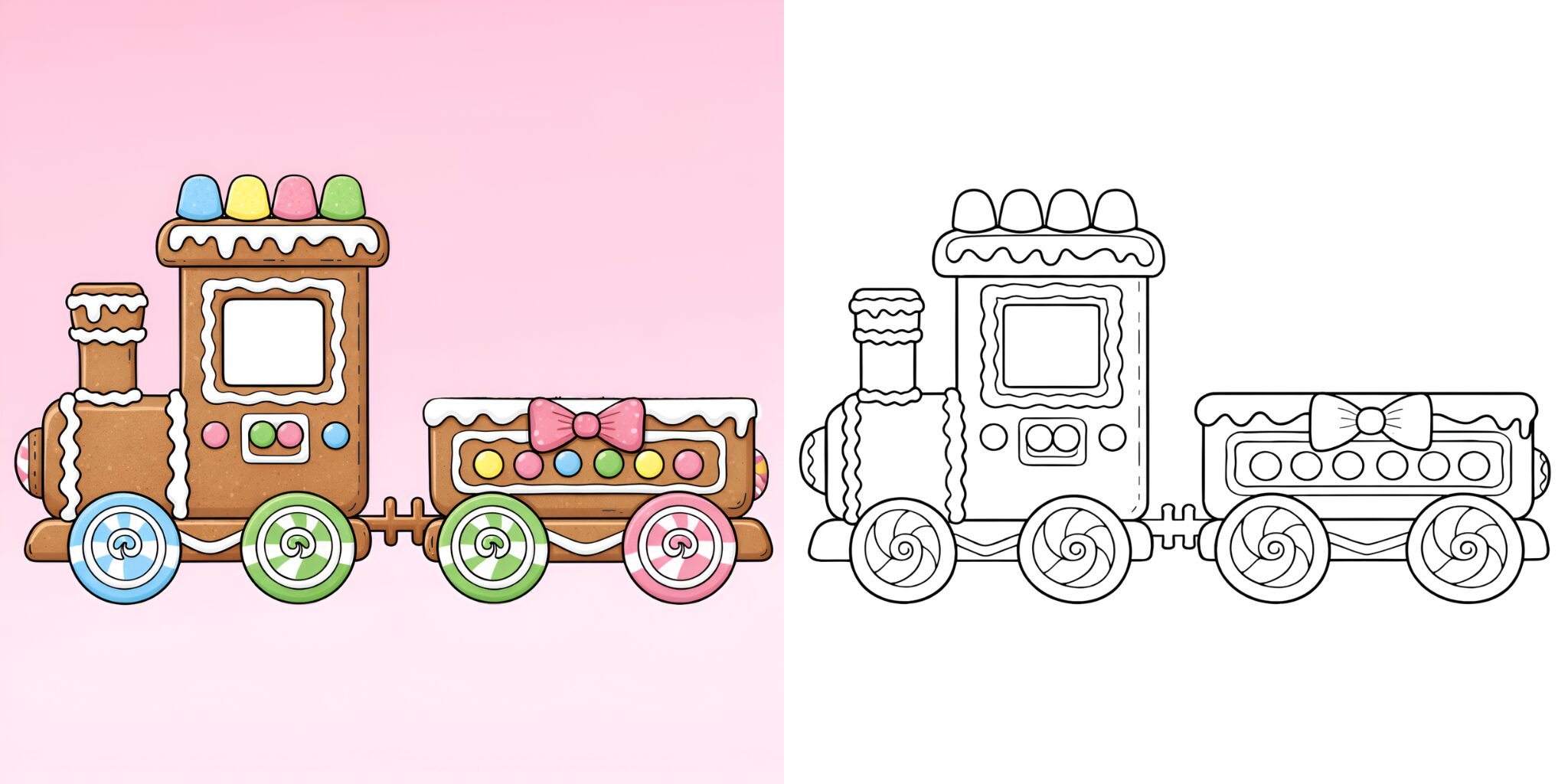 電車 塗り絵 クリエイティブ ft